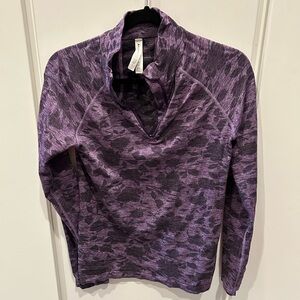 Athleta Purple Textured Jacket